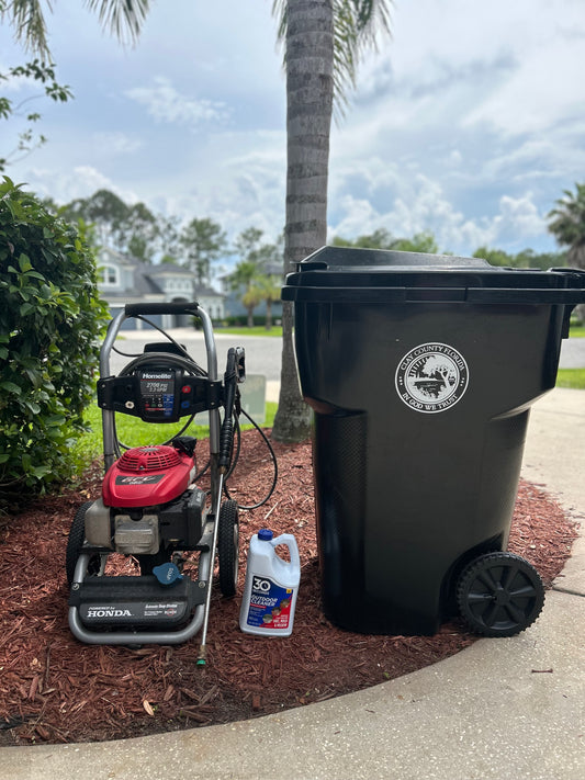 Trash Can Cleaning